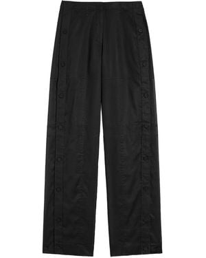 Jil Sander コットンパンツ - ブラック