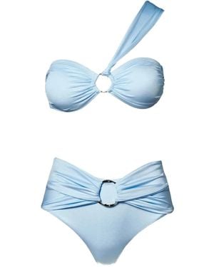 SOFIA ERHAN Bikini con detalle de anilla - Azul
