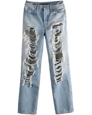 Alexander Wang ダメージ ジーンズ - ブルー