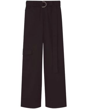 Proenza Schouler ベルテッド カーゴパンツ - ブルー