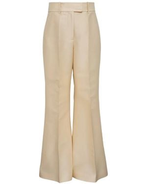 Zimmermann Flare Pants - Natural
