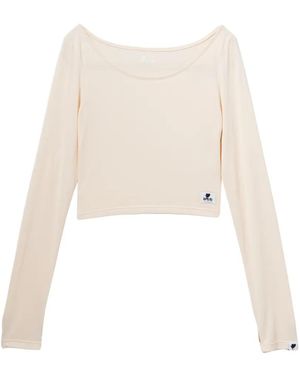 AAPE BY A BATHING AP Logo-Patch T-Shirt - White