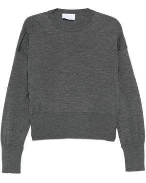 Daniele Fiesoli Merino-Wool Crew-Neck Jumper - Grey
