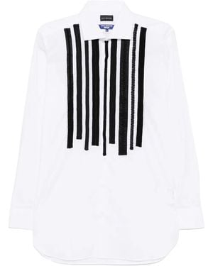 Junya Watanabe Embroidered Detailing Shirt - White
