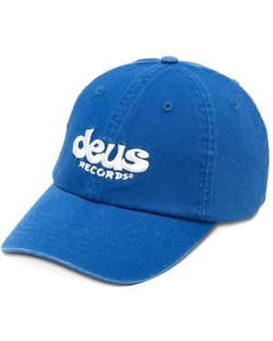 Deus Ex Machina Smile Dad Embroidered Cap - Blue