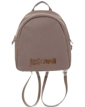 Just Cavalli ロゴ バックパック - ブラウン