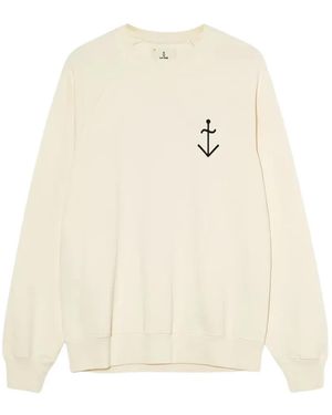 La Paz Cunha Lisboa Graphic-Print Sweatshirt - White