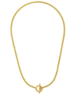 Ottoman Hands Collier Thea En Chaîne Serpent - Métallisé