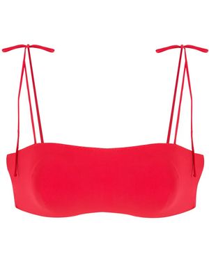 Clube Bossa Casall Draping Shoulder-Strap Bikini - Red