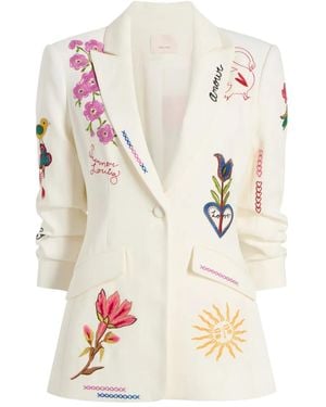 Cinq À Sept Summer Love Blazer - White