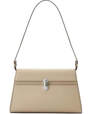 SAVETTE Symmetry Schoudertas - Naturel
