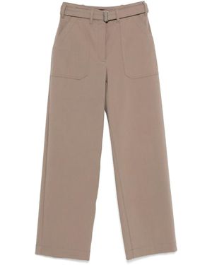 Theory Straight-Leg Pants - Gray