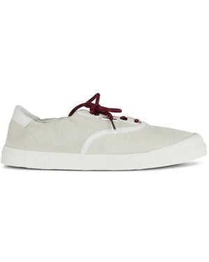 Moncler Vera Leisure Lace-Up Trainers - White