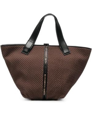 Alexander Smith Mittelgroße Lauren Tote Bag Mit Logo - Braun