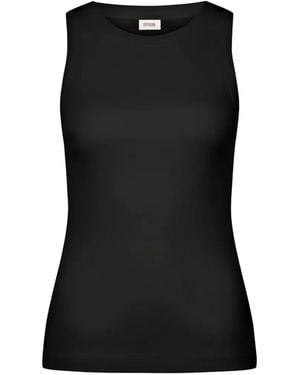DRYKORN Olina Ribbed Tank Top - Black