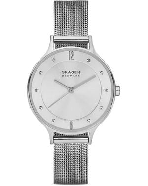 Skagen Anita Mesh 30Mm Watch - Grey