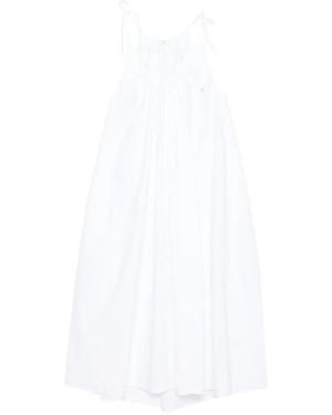 Co. Tie-Strap Maxi Dress - White