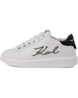 Karl Lagerfeld Kapri Trainers - White