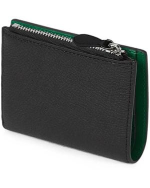 KARL LAGERFELD Small Ikon Pebble Bi-Fold Wallet - Black