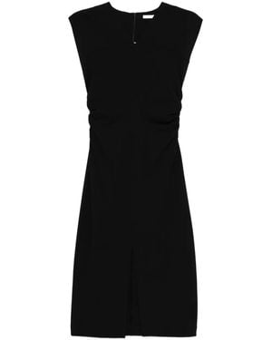 Patrizia Pepe Sleeveless Midi Dress - Black