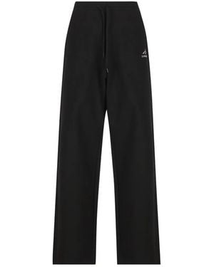 Balenciaga Pantalones De Chándal Con Logo - Negro