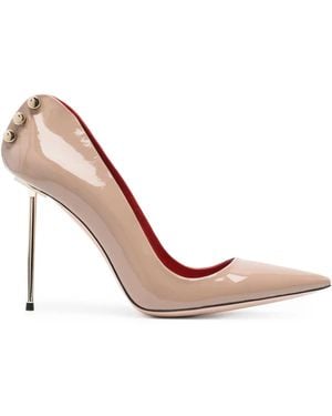 HARDOT Escarpins Supreme Ass 101 Mm À Talon Métallisé - Rose