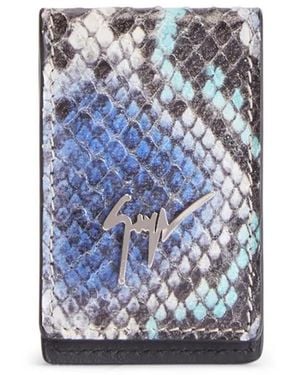 Giuseppe Zanotti Albert Portemonnaie - Blau