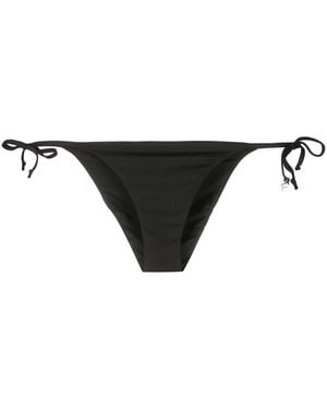Fisico Side Tie Bikini Bottom - Black