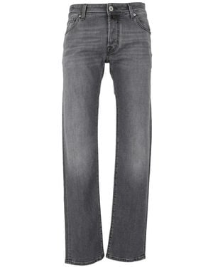 Jacob Cohen Nick Slim-Fit Jeans - Grey
