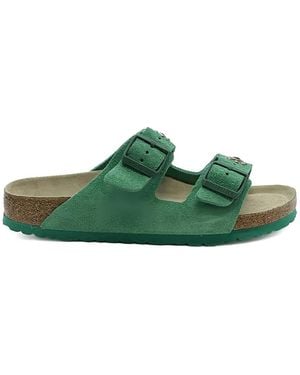 Birkenstock X Htc Los Angeles Arizona Sandalen Mit Nieten - Grün