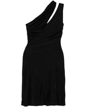 Versace Robe À Design Sans Manches - Noir