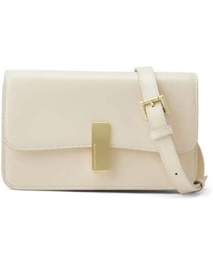 Tammy & Benjamin Blake Leather Shoulder Bag - Natural