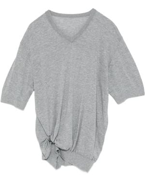 JNBY Camiseta De Algodón - Gris