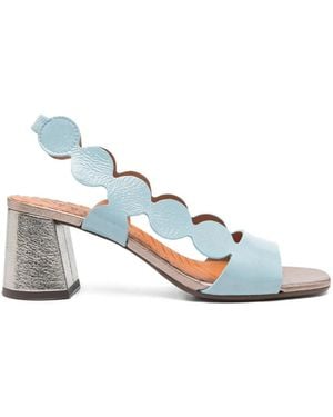 Chie Mihara Roka Block-Heel Sandals - White