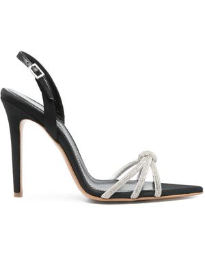 Ginissima 110Mm Daisy Sandals - Metallic