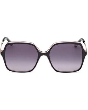 GUESS EYEWEAR Oversized Square Sunglasses - Purple