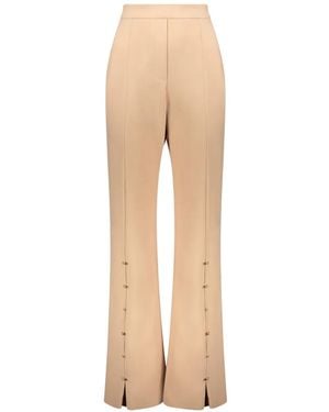 Ellery Pantalones Con Detalle De Botón - Neutro