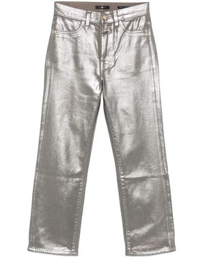 7 For All Mankind Logan Stovepipe ジーンズ - グレー