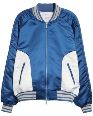 Rhude Chamonix Ski Souvenir Bomber Jacket - Blue