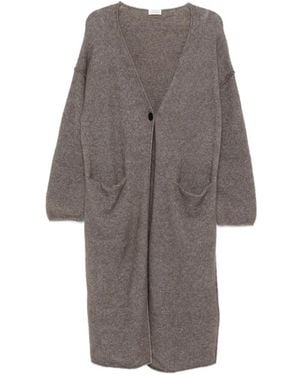 By Malene Birger Delila V-Neck Coat - Grey