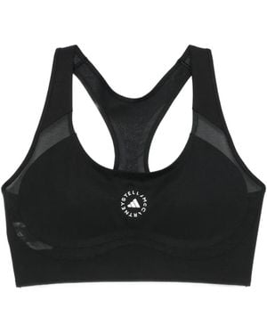 adidas By Stella McCartney Sport-Bh Mit Racerback - Schwarz
