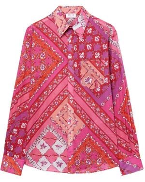 PUCCI Hemd mit Festa-Print - Pink