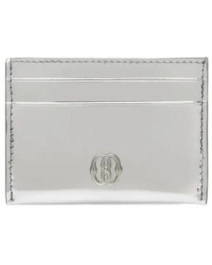 Bally Emblem Cch Leather Cardholder - White