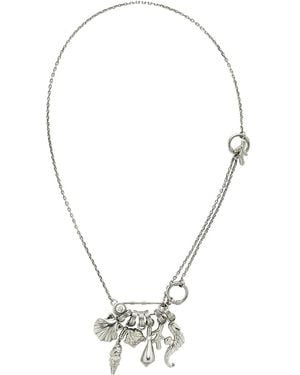 Versace Icons De La Mer Necklace - Metallic