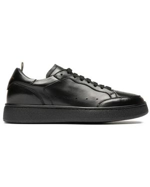 Officine Creative Lace-Up Trainers - Black