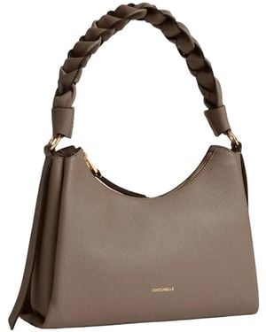 Coccinelle Boheme Braided Shoulder Bag - Brown