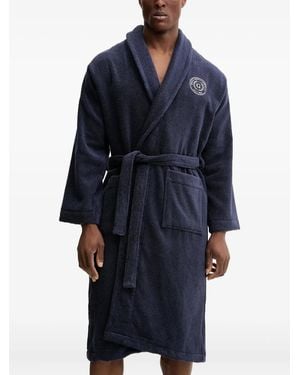 GANT ショールカラー ローブ - ブルー