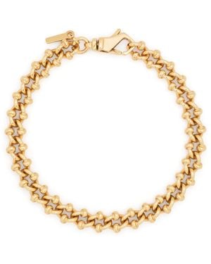 Emanuele Bicocchi Knot-Detail-Plated Chain Bracelet - Metallic