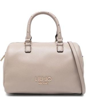 Liu Jo スタッズ ハンドバッグ - ナチュラル