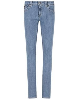 Dondup Patti Washed Slim-Fit Bootcut Jeans - Blue